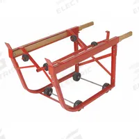 DAYTON Drum Cradle: For 30 gal/55 gal Drum Capacity, 43 in x 20 in, 17 in Dispensing Ht, Casters (MPN 3BA27). Key specifications — Body Color: Red; Brand: DAYTON; For Drum Capacity: 55 gal; Portability: Casters.