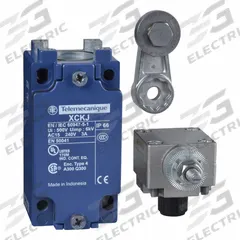 TELEMECANIQUE SENSORS Limit Switch: 60 mm Mounting Hole Vertical Center to Center Distance, 90° (MPN XCKJ10511H7). Key specifications — Manufacturer Part Number: XCKJ10511H7; Brand: TELEMECANIQUE SENSORS; Electrical Connection: Screw Clamp Terminals; Series: XCKJ.