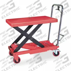 DAYTON Scissor Lift Table: 1,000 lb Load Capacity, 32 in L x 19 1/2 in W, 35 1/2 in Max Lifting Ht (MPN 6W803). Key specifications — Platform Material: Steel; Brand: DAYTON.