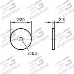 IFM RFID tag: High-Freq RFID Tag, IP68, Screw/Stick-On, 10 Pack Quanity, Disc, Workpiece Carriers (MPN E80425). Key specifications — Mounting Type: Stick-On; Brand: IFM; Application: Workpiece Carriers; IP Rating: IP68; Tag Material: PA 6; Operating Frequency: 13.56.
