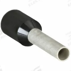 PANDUIT Wire Ferrule: 16 AWG Max Wire Size, Holds 1 Wire, Black, Polypropylene, 0.08 in Ferrule Dia (MPN FSD78-18-D). Key specifications — Brand: PANDUIT.