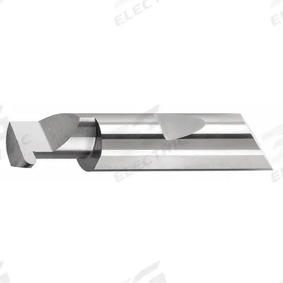 MICRO 100 Grooving Tool: 0.3750 in Shank Dia., Right Hand - Grooving Tools