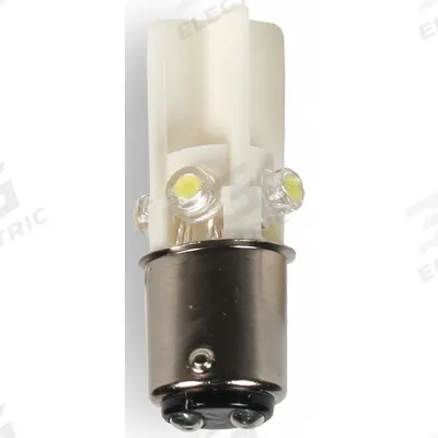EDWARDS SIGNALING Compact LED Bulb: LED, Double Contact Bayonet (BA15d), (T) Tubular, T3-1/4 - BA15d Double-Contact Bayonet Base Lamps