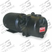 DAYTON Trash Pump: 3 hp, 1 in Max. Dia. Solids, Continuous Duty, 230/460V AC, 60 ft Max. Head, FNPT (MPN 4YU36). Key specifications — Shaft Seal Material: Buna-N/Carbon/Ceramic; Impeller Material: Stainless Steel; Includes: Strainer; Rated Voltage: 230/460V AC; Requires Control Panel: Control Panel Required; Priming: Self-Priming; Brand: DAYTON.