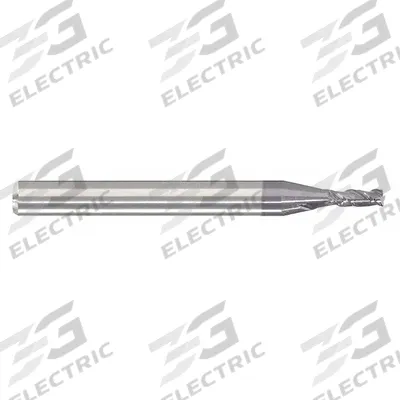 APPROVED VENDOR Corner Chamfer End Mill: Carbide, AlTiN Coated, 3 Flute, 1/32" Mill Dia - Reduced-Neck Fast-Cutting Carbide Corner-Chamfer End Mills for Steel & Cast Iron