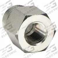 PARKER Metal Pipe Straight: Straight, Carbon Steel, 3/8 in, Male Threaded x Female NPT Threaded (MPN 6-3/8 F5OG-S). Key specifications — Pipe Fitting Material: Carbon Steel; Brand: PARKER; Maximum Operating Pressure: 6,000 psi; Connector Type: Adapter; (DO NOT SEND) Manufacturer Location: Globally Sourced.