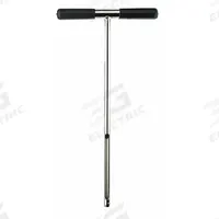 AMS One-Piece Turf Probe: Nickel Plated 4130 Alloy Steel, 1/2 in Overall Dia, 20 in Overall Lg (MPN 427.24). Key specifications — Brand: AMS; Product Type: One-Piece Turf Probe; Material: Nickel Plated 4130 Alloy Steel.