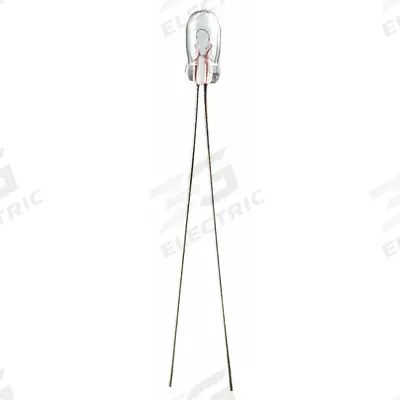 APPROVED VENDOR Incandescent Bulb: Incandescent, Wire Terminal, T1, 7219, 12V AC - Wire Terminal Base Miniature Lamps