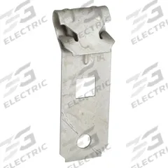 Z-Purlin Clip: Steel, 1/16 in to 1/4 in, 100 lb Load Capacity (MPN AF14). Key specifications — Beam Flange Thickness: 1/16 in to 1/4 in; Load Capacity: 100 lb; Overall Height: 3 in; Material: Steel; Finish: Corrosion Resistant Coated; Color: Gray; Mounting Location: Surface; Mounting Hole Diameter: 0.25 in.