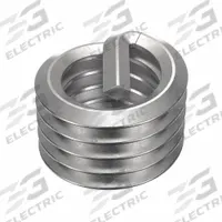 APPROVED VENDOR Helical Insert: Tanged Tang Style, Free-Running, 7/16"-14 Thread Size, Plain, 10 PK (MPN 3532-7/16X1.0D). Key specifications — attr798694: 18-8; attr798710: Right Hand; attr798707: 7/16"-14; attr798676: Metal; attr798705: Inch; attr798675: APPROVED VENDOR; attr798708: 200,000 psi; attr798713: Coarse.