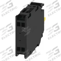 SIEMENS Contact Block: 22 mm Panel Mounting Size, 1NC, Momentary, 3SU1 Series, Spring Terminals (MPN 3SU14001AA103HA0). Key specifications — Switch Action: Momentary; Terminal Connection Type: Spring Terminals; Brand: SIEMENS; Compatible with Series: 3SU1.