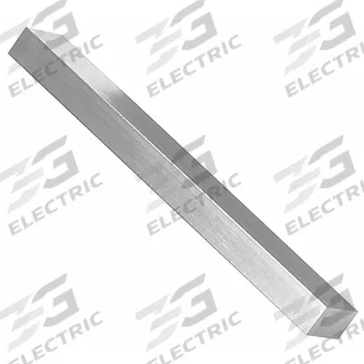SECURITRON Stop Filler Plate: 8 in Lg, 5/8 in Wd - Mounting Brackets & Filler Plates