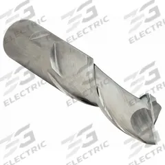 CLEVELAND Square End Mill: High Speed Steel, 2 Flute, 35/64" Mill Dia, 1-1/8" LOC, 3-3/8" OAL (MPN C33749)