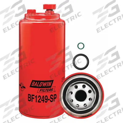 BALDWIN FILTERS Fuel Filter: Spin-On, 3 11/16 in Outside Dia, 1"-14 Thread Size - Spin-On Fuel Filters