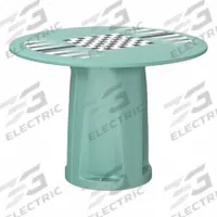 CORTECH Table: 28 in Overall Ht, 42 in Overall Dia, Game Top Included, Ballast Accepted, Aqua (MPN 668AQGT). Key specifications — attr1032567: CORTECH; attr1032564: Ballast Accepted; attr1032590: Polyethylene; attr1075036: Endurance.