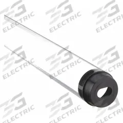 APPROVED VENDOR Safety Sleeves: Safety Sleeve, 48 in Overall Lg, Clear, T12 (MPN 3V319). Key specifications — Sleeve Color: Clear; For Bulb Type: T12; Product Type: Safety Sleeve; Brand: APPROVED VENDOR; Features: Retain Shattering Glass.