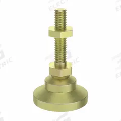 Leveling Feet: 10 Series/15 Series, Steel, 23 mm x 23 mm x 69.85 mm, Drop-In, Single, Adj (MPN 13FF8128). Key specifications — Includes Fasteners: No; Mounting Type: Drop-In; System of Measurement: Metric; Finish: Zinc-Plated; Brand: FAZTEK; Material: Steel; Product Type: Deluxe Leveling Foot; Adjustable: Yes.