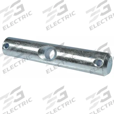 Dayton Handle Shaft: Handle Shaft, For Pallet Jacks, For 4YX97, Silver - Dayton Pallet Jack Replacement Parts