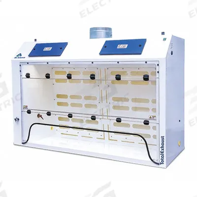 AIR SCIENCE Fume Hood: 6 ft Overall Wd, Work Surface Included Yes, 28 in Overall Dp - Light Duty Ducted Fume Hoods