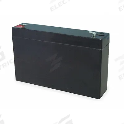 APPROVED VENDOR Sealed Lead Acid Battery: 6V DC, 12 Ah Capacity, 3.66 in Ht, 5.94 in Wd - AGM Sealed Lead Acid Batteries