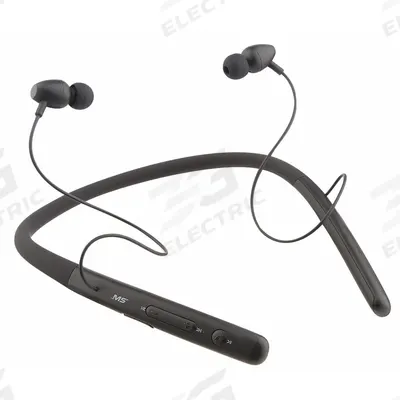 MOBILESPEC Earbud Neckband: Earbud Neckband, 5 Hour Battery Life, Microphone, Earphones - Wireless Headphones