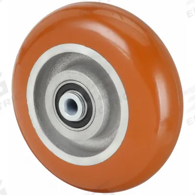 APPROVED VENDOR Caster Wheel: 5 in Wheel Dia., 2 in Wheel Wd, Polyurethane - Polyurethane Tread on Aluminum Core Wheels
