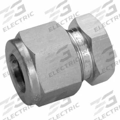 HAM-LET Compression Fitting Cap: 1/8 in OD Fitting Size, Compression - Double-Ferrule Stainless Steel Fittings