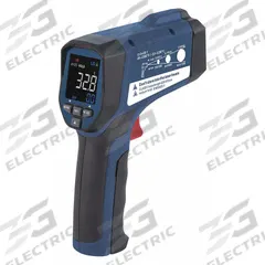 REED INSTRUMENTS Infrared Thermometer: R2330, Avg/Difference/Max Temp/Min Temp, Adj @ 0.10 to 1.00. Key specifications — attr996392: Dual Lasers Assist With Target Area Identification and Allow for Precise Temperature Measurements to Meet the Needs of Industrial; attr996407: Difference; attr996408: High Temperature; attr996410: Class II Laser; attr996414: 0.1°F; attr996767: R2330; attr1019884: Tripod; attr1019885: Not Specified Intrinsically Safe.