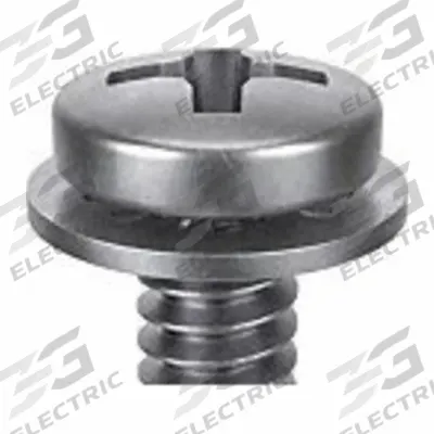 SEMS Screw: Internal Tooth, #4-40 Thread Size, 5/16 in Lg, Stainless Steel, Passivated - Machine Screws with Internal Tooth Lock Washers