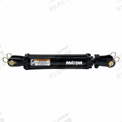MAXIM Hydraulic Cylinder: 2 1/2 in Bore Dia., 16 in Stroke Lg, 3/8 in NPT Port Size - Standard-Duty Tie-Rod Cylinders