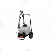 AGRI-FAB Push Sprayer: Spot, 6 gal Tank, Poly Tank, 20 ft Max Spray Distance, 40 psi, 10-20 ft (MPN 45-0595). Key specifications — Brand: AGRI-FAB; Chemical Compatibility: Fungicide; Tank Material: Poly.
