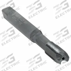 CLEVELAND Spiral Point Tap: M10x1.25 Metric, 6H, 3 Flute, Plug Chamfer, Black Oxide Cobalt (MPN C86242)