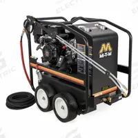 MI-T-M Gas-Powered Pressure Washer: Heavy Duty, Cart, 4,000 psi, 3.3 gpm, Usable Per Week 20 hr (MPN GH-4004-0EGH). Key specifications — attr1034375: Diesel; attr1037666: MI-T-M.
