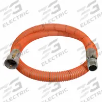 Suction and Discharge Hose: 4 in Hose Inside Dia., 75 psi, Clear/Orange, 4 in x 4 in Fitting Size (MPN WST400-10CN). Key specifications — Temp. Range: -13° to 140°F; Hose Color: Clear; Brand: CONTINENTAL.
