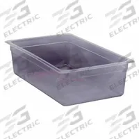 CAMBRO Food Pan: Full Size, Rectangular, 20.6 qt Capacity, NSF Certified, 20 7/8 in Overall Lg (MPN CA16PP190). Key specifications — Brand: CAMBRO; Dishwasher Safe: Yes; NSF Certified: Yes; Product Type: Food Pan; Manufacturer Part Number: CA16PP190.