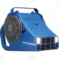 PATTERSON Mounted Fan: 115V AC, 1/2 hp Motor HP, Ceiling/Wall Mount, Non-Oscillating, Arm (MPN FHVTCA-IDL). Key specifications — Brand: PATTERSON; Voltage: 115V AC; Number of Speeds: 1; Fan Mounting Location: Wall; Oscillation: Non-Oscillating; Mounting Type: Arm.