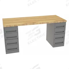 TENNSCO Workbench: Fixed Ht, Butcher Block, 72 in x 30 in, 3,600 lb Overall Load Capacity, Gray (MPN MWB-1-3072M). Key specifications — Brand: TENNSCO.