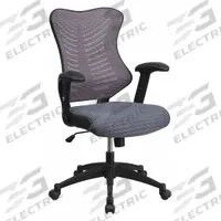 FLASH FURNITURE Office Chair: Kale, Ht, Gray, Mesh Material, 24 in Back Ht, 21 in Seat Wd (MPN BL-ZP-806-GY-GG). Key specifications — attr995518: Kale; attr982877: Black; attr982913: Yes; attr982865: Black; attr982870: FLASH FURNITURE; attr982901: Gray.