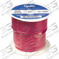 GROTE Automotive Wire: GXL, 100 ft, 1 Conductor, 10 AWG, Red, 60 V Volt (MPN 87-5200). Key specifications — Brand: GROTE.