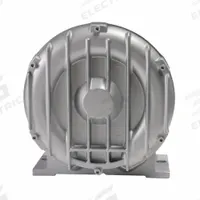 GAST Regenerative Blower: 0.12 hp, 28 in wc Max Op Pressure, 26.5 in wc Max Vacuum (MPN R1102K-01). Key specifications — attr49842: Single; attr49816: GAST; attr49813: R1102K-01; attr49827: Female; attr49830: NPT; attr49833: NPT; attr49845: 110/220 to 240V AC; attr49849: Female.