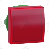 SCHNEIDER ELECTRIC Pilot Light Head: 22 mm Panel Mounting Hole Dia, Red, Smooth, LED, XB5 Series (MPN ZB5CV043). Key specifications — Brand: SCHNEIDER; Compatible Lamp Module Type: Universal LED Module; Compatible with Series: XB5.