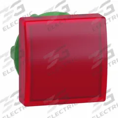 SCHNEIDER ELECTRIC Pilot Light Head: 22 mm Panel Mounting Hole Dia, Red, Smooth, LED, XB5 Series (MPN ZB5CV043). Key specifications — Brand: SCHNEIDER; Compatible Lamp Module Type: Universal LED Module; Compatible with Series: XB5.