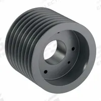 APPROVED VENDOR V-Belt Pulley: 5V750, 8 Groove, 7.5 in OD, Bushed Bore, SF, For 5V/5VX Belt Section (MPN 85V750SF). Key specifications — Pulley Industry Number: 5V750; Pitch Diameter: 7.5 in (5V); For Belt Section (broad, with similar types): 5V or 5VX.
