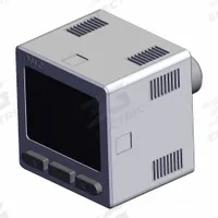 SMC High Precision Pressure Switch: 1/8 in Port Size, 1 NPN/PNP Output, 12 to 24V DC, -5°C to 50°C (MPN ZSE20-P-01). Key specifications — attr124221: ZSE20-P-01; attr124227: ZSE20(F); attr124234: 1 NPN/PNP Output; attr124235: 12 to 24V DC; attr1042233: 4-Pin Snap-In Plug.