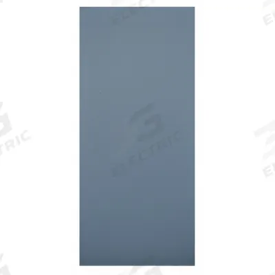ASI GLOBAL PARTITIONS Partition Panel: Plastic Polymer, Pebble, Charcoal, 55 in Ht, 58 in Wd - Panels & Panel Posts for Bathroom Partitions