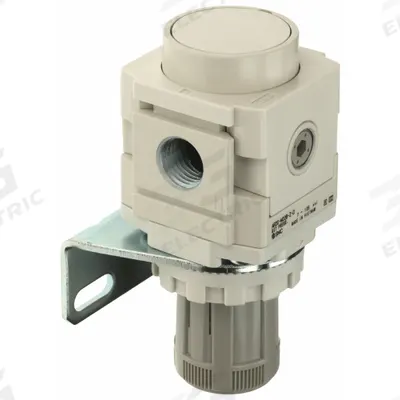 SMC Regulator: Die-Cast Zinc, 1/4 in NPT, 7.251887 psi to 123.2821 psi, 1 MPa Max Op Pressure - SMC FRL Air Regulators