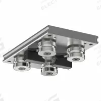HEPCOMOTION GV3 Carriage: For 44 mm Rail Wd, Roller, GV3 Std Carriage, 35.8 mm Carriage Ht, Aluminum (MPN AU4434L180LBDR). Key specifications — Carriage Material: Aluminum; Roller Material: Stainless Steel; Size: 44; Brand: HEPCOMOTION; Features: Slide Lubricators; Type: GV3 Standard Carriage.
