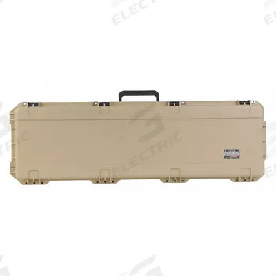 SKB Protective Case: 14 1/2 in x 50 1/2 in x 6 in, No Foam, Beige, 2 Wheels - Standard Long Cases