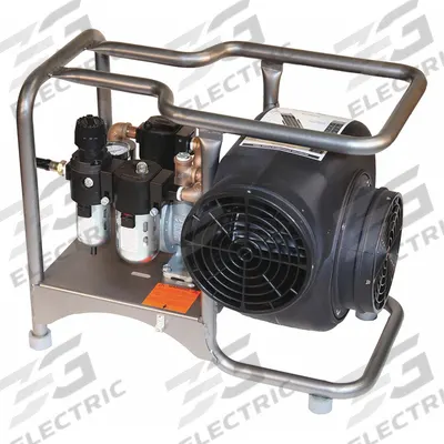 AIR SYSTEMS INTERNATIONAL Confined Space Centrifugal Blower: 8 in Duct, 3,000 cfm - Centrifugal Blowers