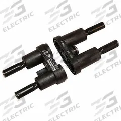 MERSEN In-Line Fuse Holder: Non-Rejection Block Style, 2 Pole, 600 V AC Rating, 600 V DC Rating (MPN FEX-11-11-BA). Key specifications — Compatible Fuse Series: GGU; Brand: MERSEN.